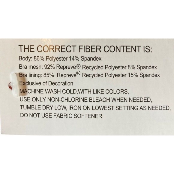 Sports Bra Small Xersion ginger spice low compression nwt removable bra cups - Picture 14 of 16